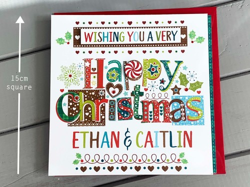 Cartoline di Natale Personalizzate, Biglietto Buon Natale, Speciale NATALE Personale. - Foto 3 di 7