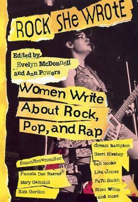 Rock She Wrote: Women Write Abou- Evelyn Editor McDonn, 9780859652339, paperback