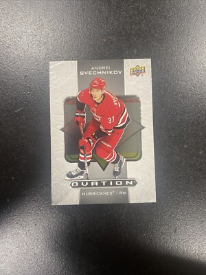 2020-21 Upper Deck Extended Andrei Svechnikov Ovation #O-17 Carolina Hurricanes
