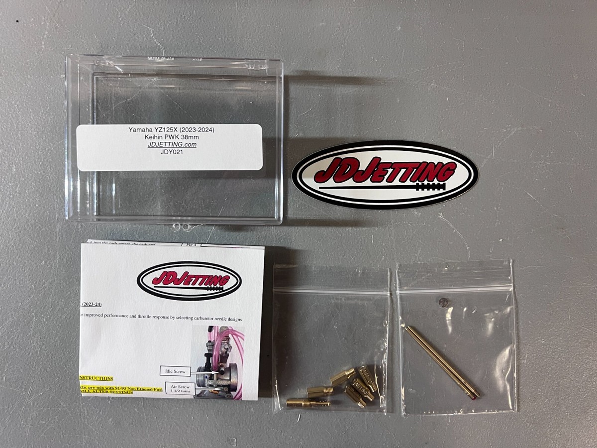 JD Jetting Jet Kit Yamaha YZ125X 2023-2024 YZ 125 X JDY021 Main