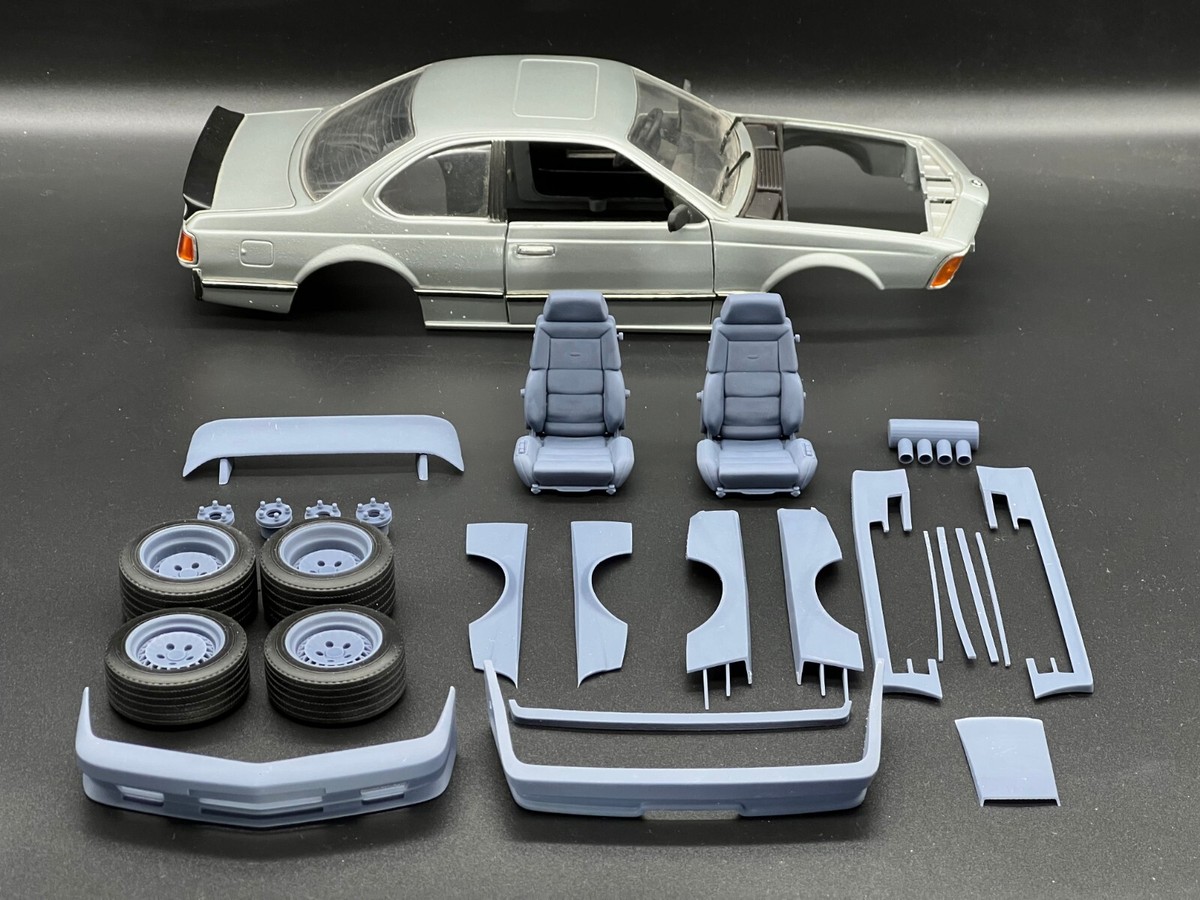 1:18 BMW E24 M635 CSI Gemballa Style Transkit for 635 Solido