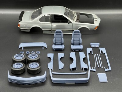 1:18 BMW E24 M635 CSI Gemballa Style Transkit for 635 Solido