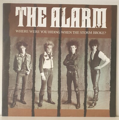 The Alarm - Where Were You Hiding When The Storm Broke? - UK 1984 12'' Vinyl
