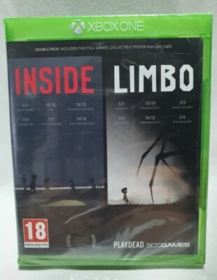 Inside/Limbo Playdead Adventure Pack Microsoft Xbox One New Factory Sealed