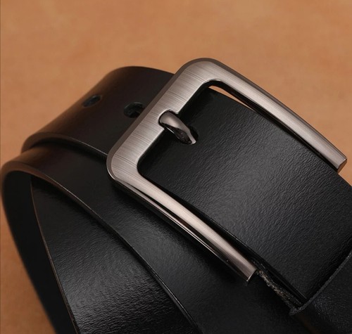 Big Sizes Men's Leather Belt Western Style 35 mm (1.3'') Width - Picture 6 of 14