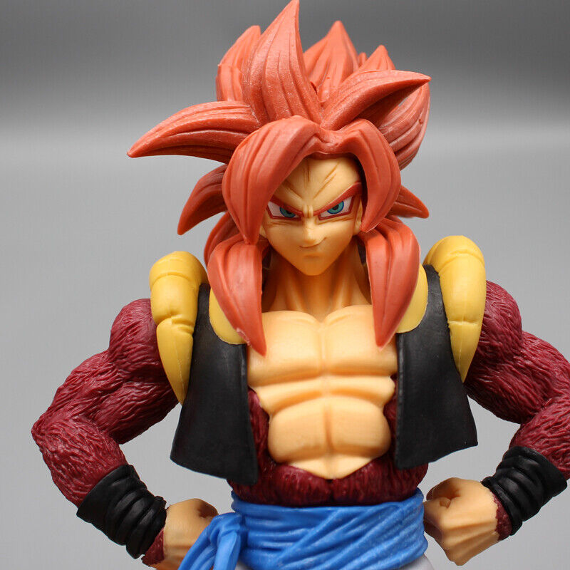 Anime Dragon Ball Gogeta Figurine, Super Saiyajin 4, Goku, Vegeta, Broly,  Vegetto, Estatuto de PVC, Colecionáveis