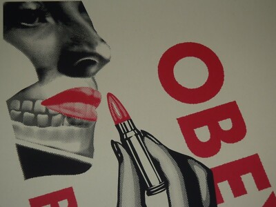Shepard Fairey Bad Reputation Cream Obey Giant Poster | eBay