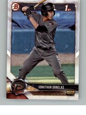 2018 Bowman Draft Jonathan Ornelas BD-29 Arizona Diamondbacks