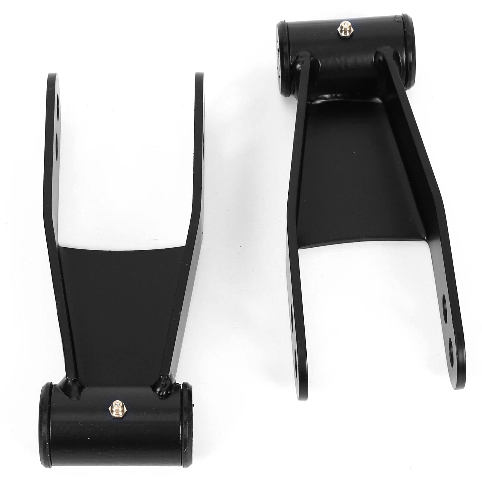 2'' Rear Drop Lowering Shackles Pair For 1988-2018 Chevy Silverado Sierra 1500 - Picture 14 of 15