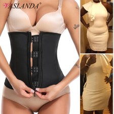 Fajas Colombianas Zip Latex Waist Trainer Long Torso Shapewear Body Shaper Belt