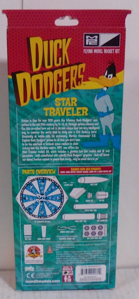 KITS DE COHETES MODELO VOLADOR MPC 2 PATOS ESQUIVADORES Y 1 ESTRELLA TREK Foto 3 de 4