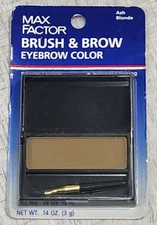 Max Factor Brush & Brow Eyebrow Color definer powder - Ash Blonde - NIP