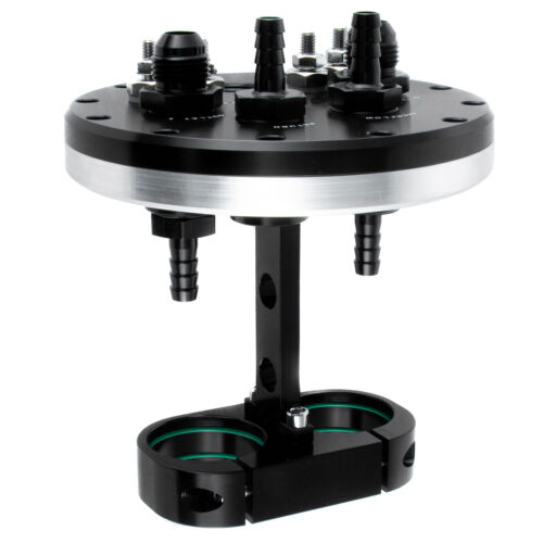 Black Fuel Pump Hanger Suits Single/Twin 39mm-40mm Pump Dual Walbro 255 & 460 - Picture 6 of 10