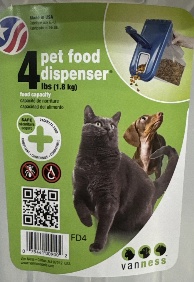 Paquete de 3 dispensadores de alimentos para mascotas Vanness 4 Foto 2 de 2