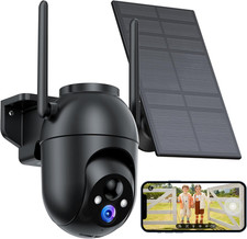 Security Cameras Wireless Outdoor Solar: 2K Wifi Camera for Home Security System