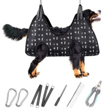 Ateson Pet Dog Grooming Hammock Harness for Nail Trimming XXL 120lb , Dog Sl...