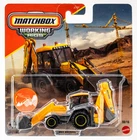 2026 Matchbox Working Rigs #08 MBX Backhoe ORANGE | MATCHBOX CONSTRUCTION | FSC