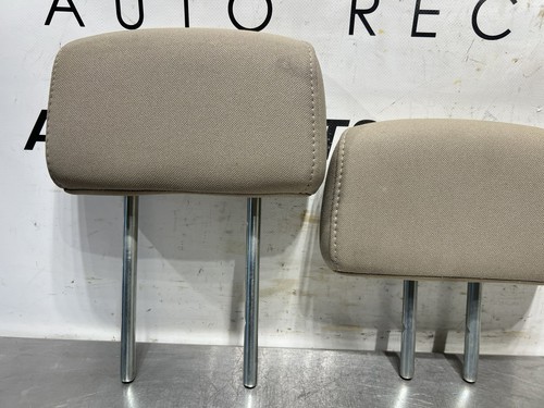 2009-2018 DODGE RAM 1500 OEM REAR BACK SEAT HEAD REST HEADRESTS SET TAN CLOTH 3 - Bild 2 von 6