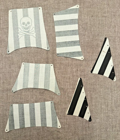 LEGO Pirates: Skull's Eye Schooner (6286) - Complete Set w/Instructions + extras