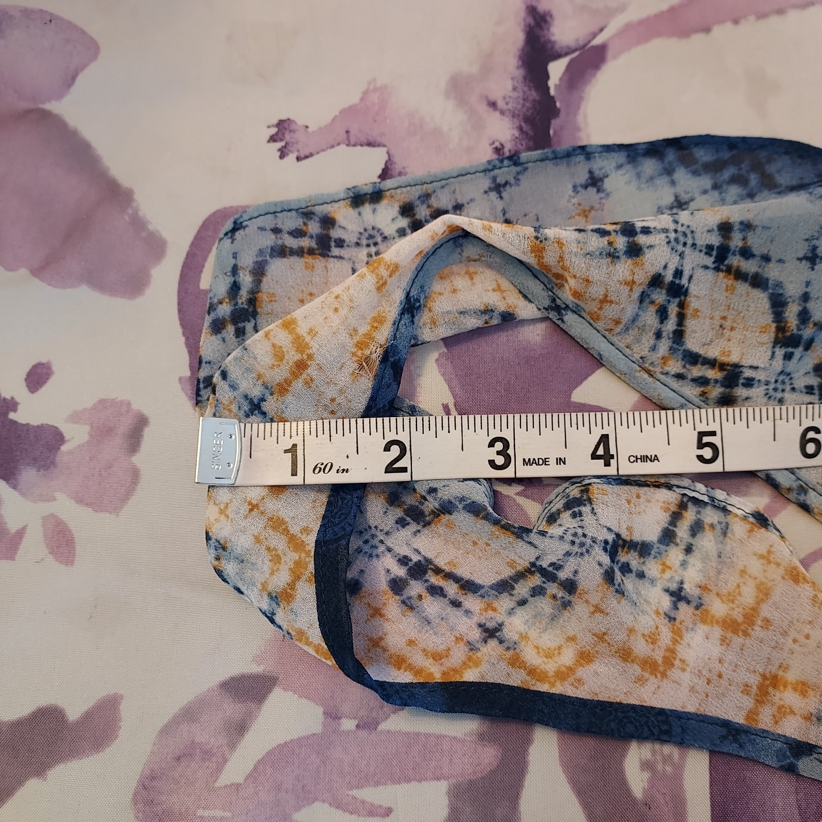 BCBGeneration Tunic Top Size Medium Flowy Chiffon… - image 12