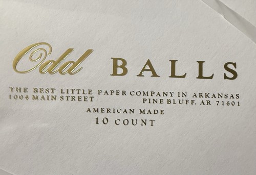 Odd Balls Vintage - Crazy Christmas - Christmas Folded Note Cards - 10 Pack - Picture 4 of 4