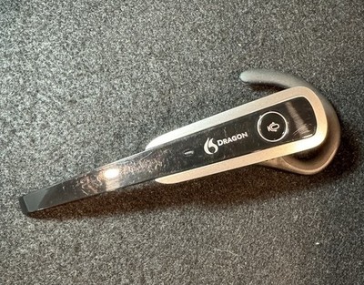 Nuance - Dragon Bluetooth Wireless Headset - HS-BLUE-SG1 - Model: BTE038 Tested