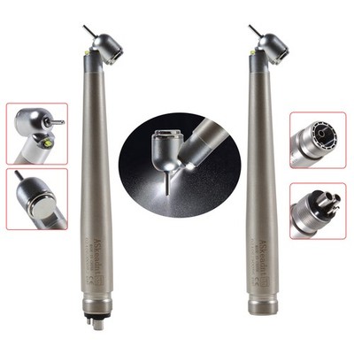 Dental 45 Degree Surgical High Speed Handpiece Led E-generator Push Button 4/2H