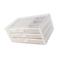 Acryl Schmuckkasten Schmuck Aufbewahrungsbox Klare Rechteckige