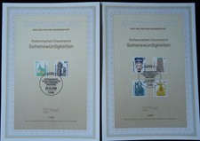 18 Ersttagsbl&auml;tter Deutsche Bundespost 1989