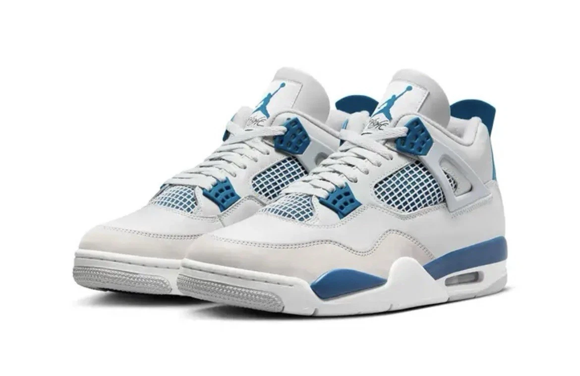 Nike Air Jordan 4 Industrial Blue UK 8 ? ✅ Spedizione Veloce ?