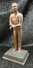 Thomas & Peters Golf Trophy Golfer Leaning On His Club Bronze Statue Trophies S1