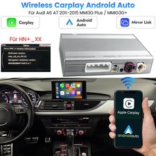 Per Audi A6 A7 2011-15 MM3G Plus HN+_ Wireless Carplay Android kit retrofit auto
