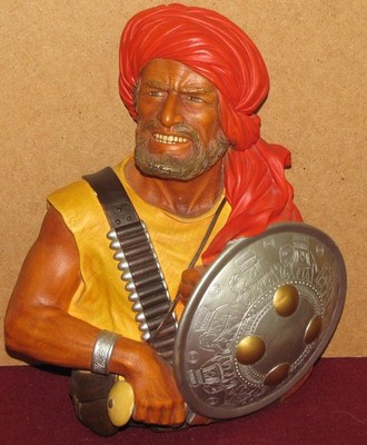 Bossons Congleton England Chalkware Pathan 1967
