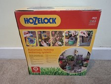 Hozelock 2823 Auto Watering System Timer Garden Hose Kit 10 Pots - New Complete