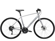 BICI 28 FX 2 Disc Ibrida taglia M Grigio satinato Satin Lithium Grey Trek