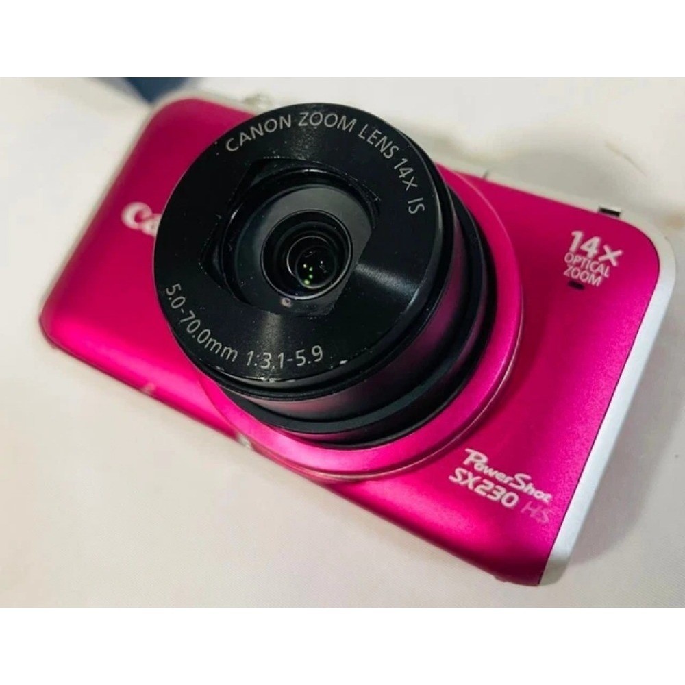 Canon PowerShot SX230 HS ピンク Canon PowerShot SX230 HS 12.1MP CMOS Digital Camera 14x Image Zoom