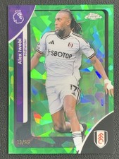 Alex Iwobi 2025-26 Topps Chrome Sapphire Premier League Green Sapphire /99 #94