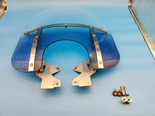 1998-2015 Yamaha V-Star 1100 650 Memphis Shades Fats Windshield & Brackets XVS