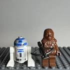 Lego Star Wars Chewbacca & R2-D2 Minifigure Lot sw0217 sw0011a - 2J