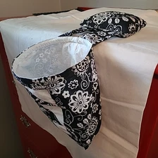 Scrap Bag & Weighted Pin Cushion - Handmade Thread Catcher & Scrap Caddy