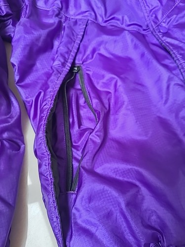 Chaqueta de lluvia ligera con capucha Marmont Gore-Tex púrpura para hombre cremallera mediana *LEER* - Imagen 13 de 16