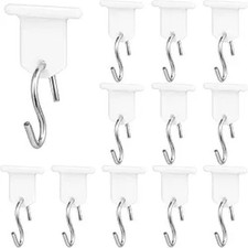 Awning Hooks 12pcs Clips for Lights Camping Accessory Hanger Support S Shaped Ho
