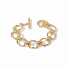 Julie vos 18K Gold OT Buckle Bracelet