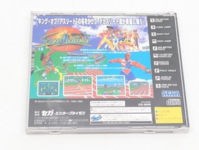 Sega Saturn White HST-3220 NTSC-J Japan Tested w/ Controller + DecAthlete