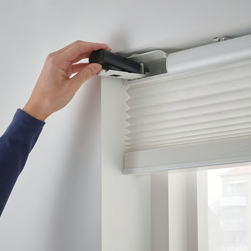IKEA PRAKTLYSING ホワイト ブラインド IKEA PRAKTLYSING Smart Cellular Blind 27x76¾