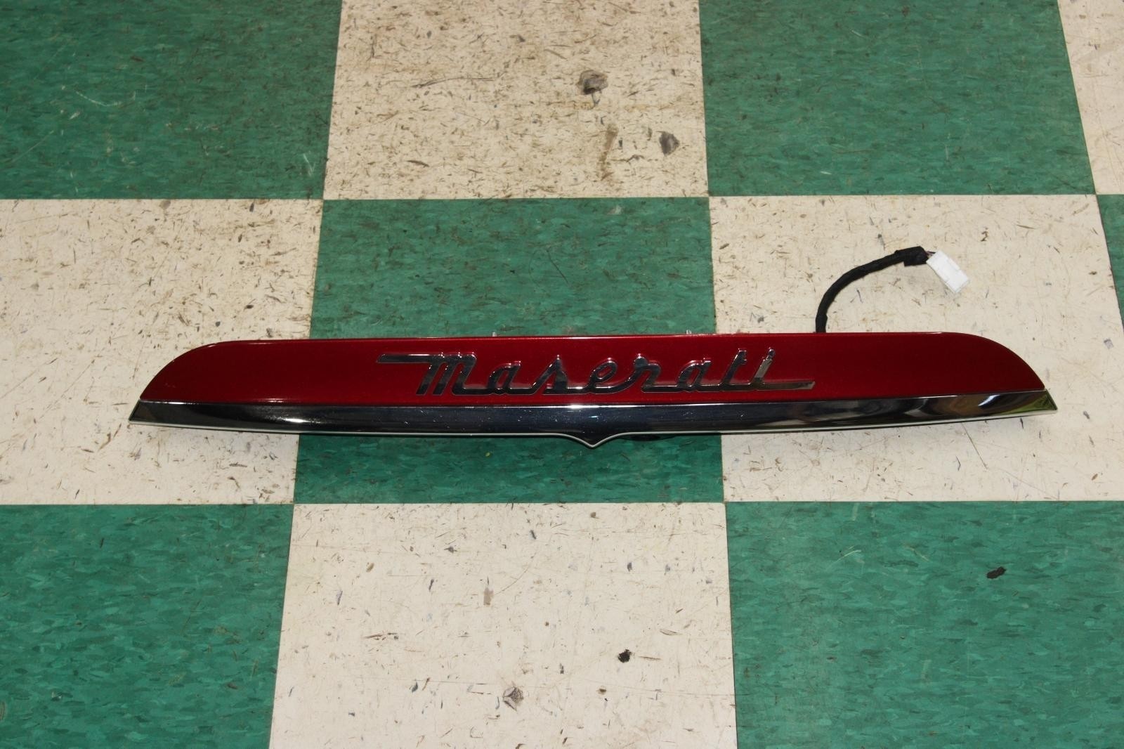 Maserati Ghibli 2014-2017 Rear Trunk lid Chrome