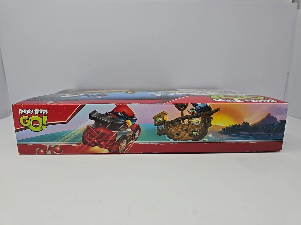 Angry Birds Go! Pirate Ship Pig Attack Game Jenga Hasbro New Sealed - Image 2 of 4