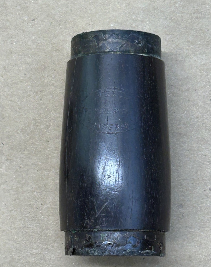 Evette Sponsored By Buffet Bb Wood Clarinet Barrel 64mm Cracked