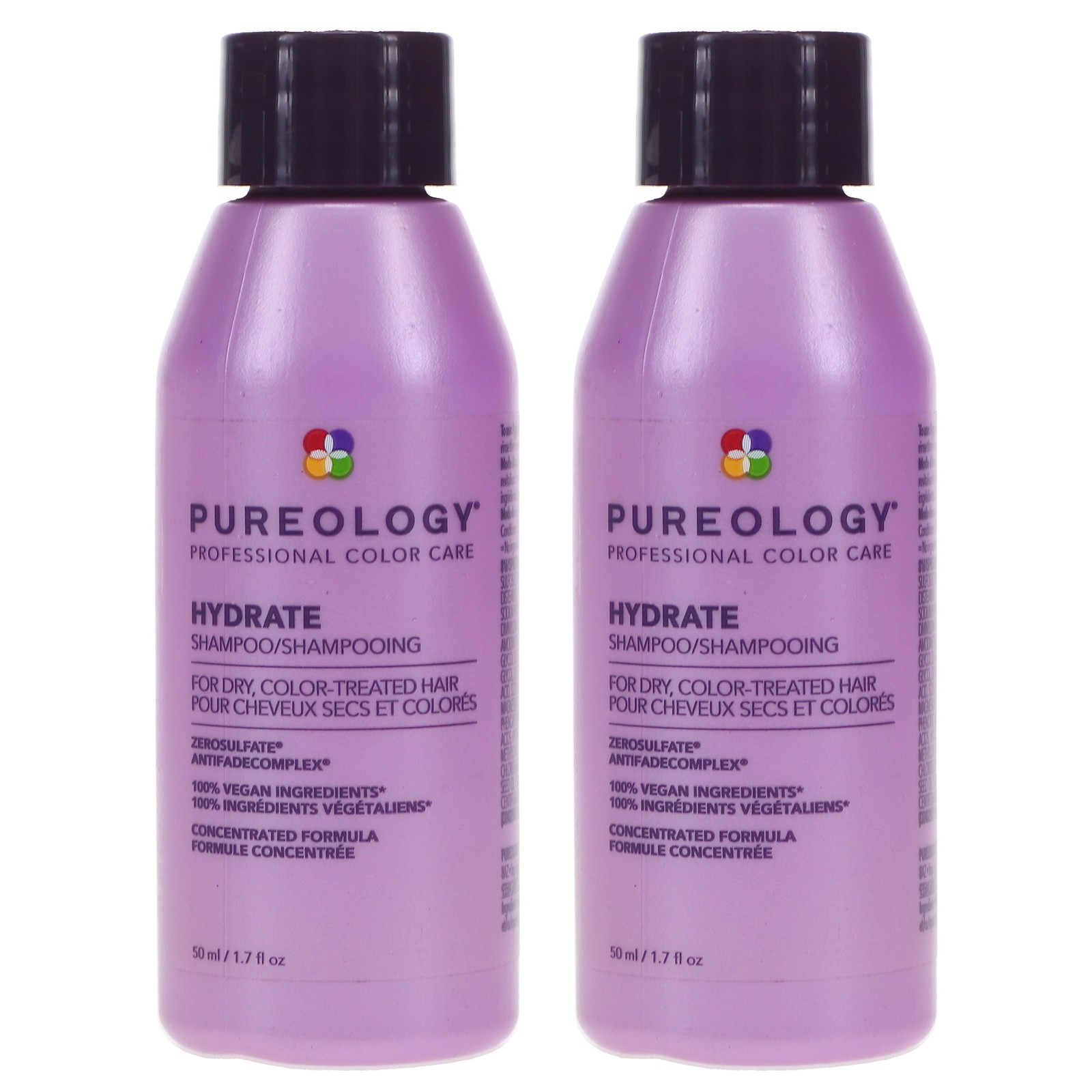Pureology Hydrate Shampoo 1.7 oz 2 Pack