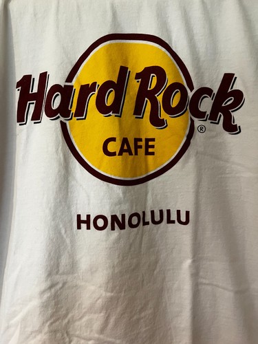 Hard Rock Cafe - Men's T-Shirt - Honolulu Hawaii - Pre-Owned - Size Medium - Picture 4 of 4